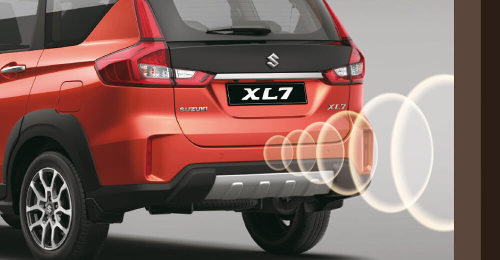 Cảm biến và camera lùi xe Suzuki XL7 Hoàn Toàn Mới